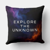 Coussin Explorer L'Inconnu (Verso)