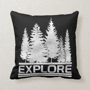 Coussin Explorez les bois de nature