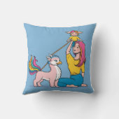 Coussin Exploser les coeurs et les larmes : explosion émot (Verso)