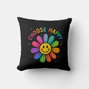 Coussin Explosion de Couleur Art Abstrait