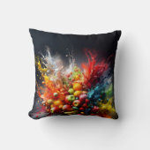 Coussin Explosion de fruits (Recto)