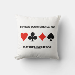 Coussin Express Votre Côté Rationnel Jouer Pont Dupliquer