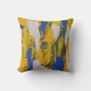Coussin Expression Abstraite #10 par Michael Moffa