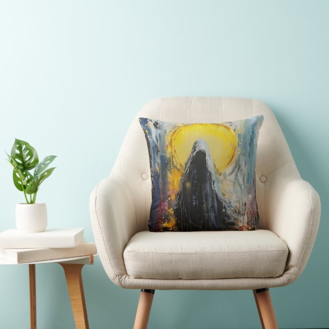 Coussin Expressionnisme de la mort (Chaise)