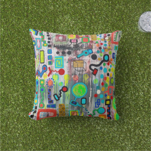 Coussin extérieur 16 x 16 Sign of the Times