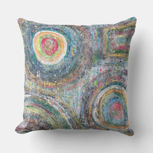 Coussin extérieur 20 x 20 Teal Driven