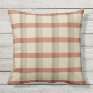 Coussin extérieur 20x20 de contrôle sage rose ka