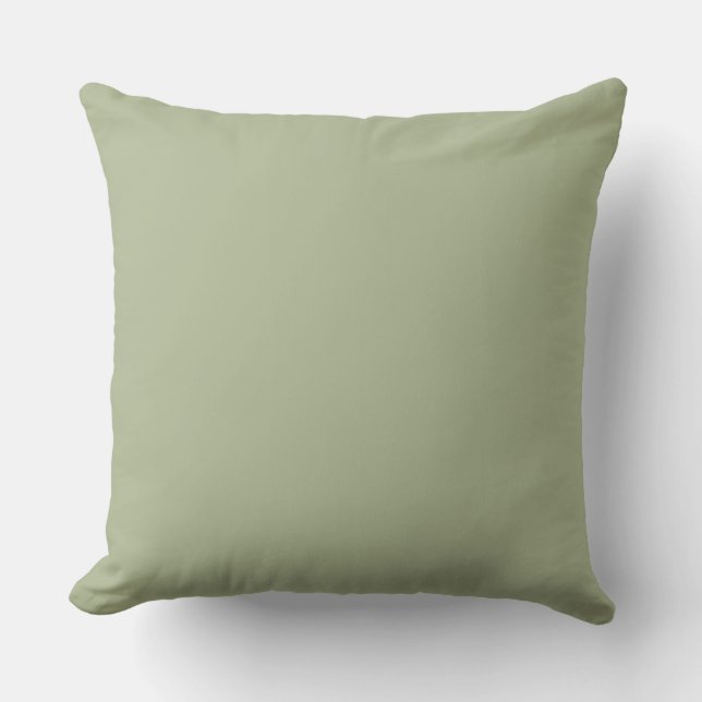 Coussin extérieur couleur vert kaki (Recto)
