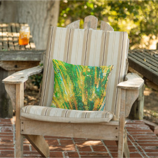 Coussin extérieur d'art original