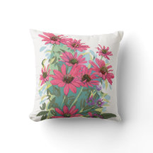 Coussin extérieur Echinacea