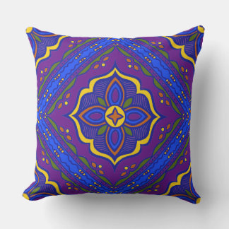 Coussin extérieur en carreau de Talavera