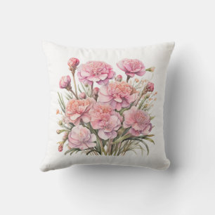 Coussin extérieur fleuri
