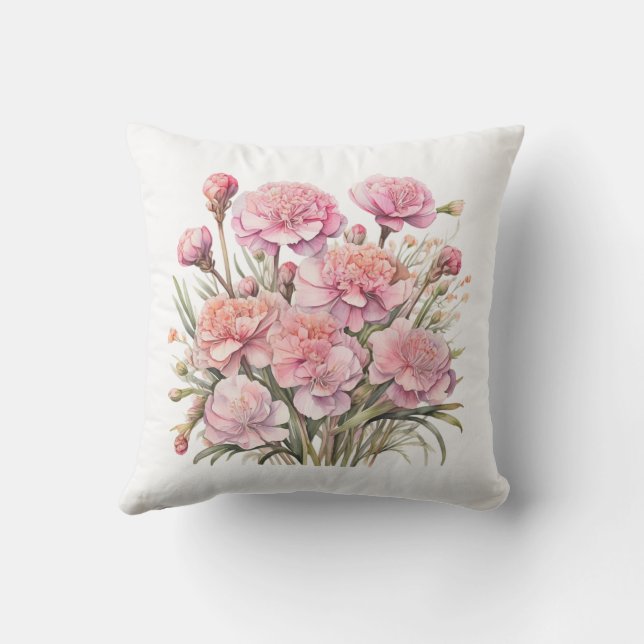 Coussin extérieur fleuri (Verso)