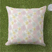 coussin extérieur fleurs printanières (Herbe)
