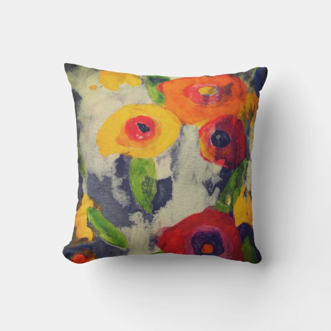 Coussin extérieur moderne coloré audacieux de (Recto)