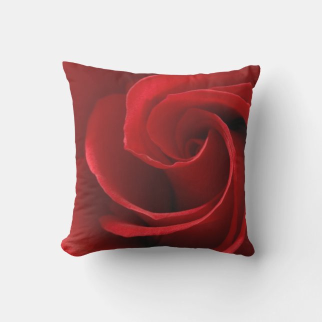 Coussin extérieur Red Rose, Coussin décoratif (Recto)
