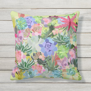 Coussin extérieur succulent