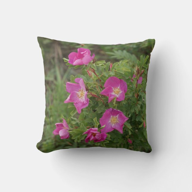 Coussin F46 Roses sauvages (Recto)