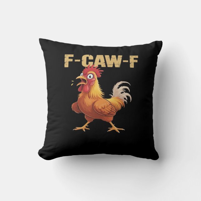 Coussin F-Caw-F Chicken Classique Style de Base (Recto)