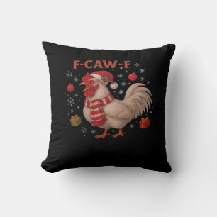 Coussin F-Caw-F Poulet Classique Tendance Décontracté