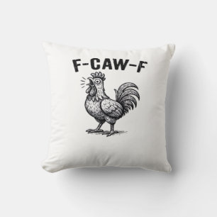 Coussin F-Caw-F Poulet Créatif Décontracté