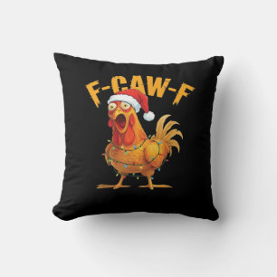 Coussin F-Caw-F Poulet de Noël Essentiel
