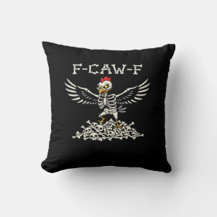 Coussin F Caw F Poulet Drôle Halloween Cool Style Unique