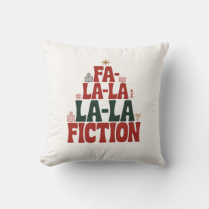 Coussin Fa-la-la Fiction Cozy Christmas Accent
