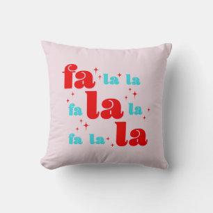 Coussin Fa La La Noël