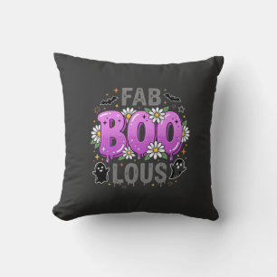 Coussin Fab Boo Lous modèle de fantôme d'Halloween_1