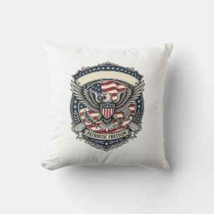 Coussin Fabricant de savon patriotique 