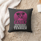 Coussin Facilement Distrait Par Jack Russell Terrier (Couverture)