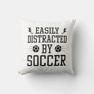 Coussin Facilement Distrait Par Le Football