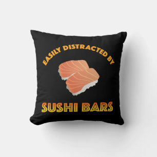 Coussin Facilement Distrait Par Les Bars À Sushi