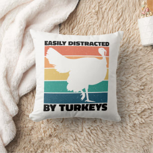 Coussin Facilement Distrait Par Les Dindons Chasse Amateur