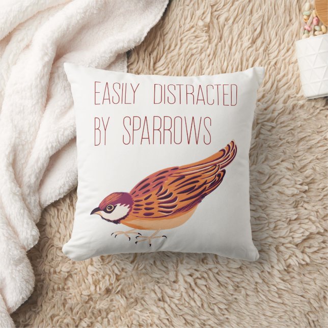 Coussin Facilement distrait par les flèches (Couverture)