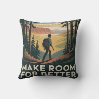 Coussin Faire de la place pour mieux