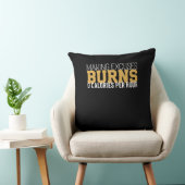 Coussin Faire des examens brûle zéro calories Motivation (Chaise)