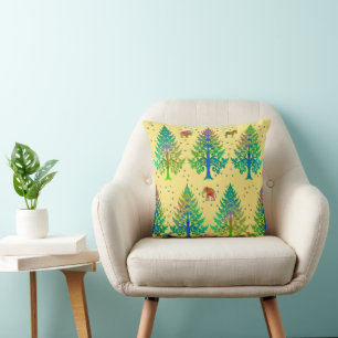 Coussin Faire des traces dans le soleil