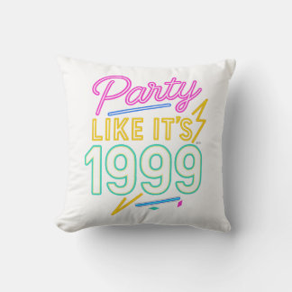 Coussin Faire la fête comme si c'était 1999®™ – Tension né