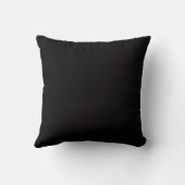 Coussin Faire-part de grossesse Sonogramme photo (Verso)