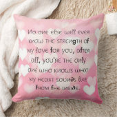 Coussin Faire-part de naissance (Couverture)