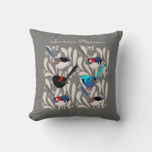 Coussin Fairy Wrens