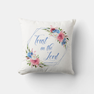 Coussin Fais Confiance au Seigneur