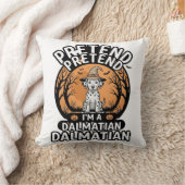 Coussin Faisons comme si j'étais un chien dalmatien d'Hall (Couverture)
