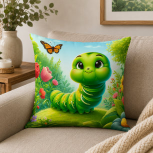Coussin Faisons comme si j'étais une chenille Adultes Enfa