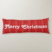 Coussin fait sur commande de Joyeux Noël (Dos)