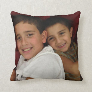 Coussin fait sur commande de peluche de photo