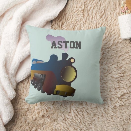 Coussin fait sur commande de train (Couverture)
