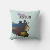 Coussin fait sur commande de train (Recto)